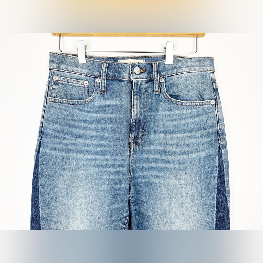 • Madewell • The High-Rise Slim Boyjean in Raebrook Wash: Eco Edition - Picture 7 of 12